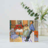 Schwedischer Bruder und Schwester 1911 Postkarte (Stehend Vorderseite)