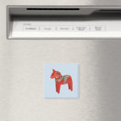 Schwedischer Dala Horse Skandinavien Magnet (In Situ (Geschirrspüler))