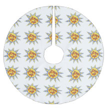 Schwedischer Dala Horse Weihnachtsbaumrock