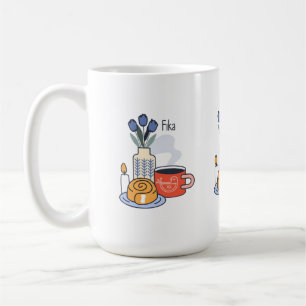 Schwedischer Fika-Kaffeepause 15 oz Tasse Cozy S