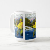Schwedischer Fischer Kaffeetasse (Vorderseite Links)