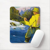 Schwedischer Fischer Mousepad (Mit Mouse)