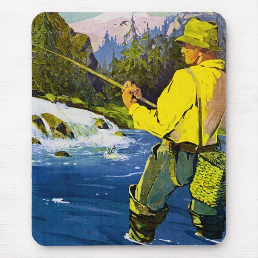 Schwedischer Fischer Mousepad (Vorne)