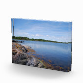 Schwedischer Fjord Fotoblock (Rechts)