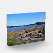 Schwedischer Fjord Fotoblock (Links)