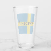 Schwedischer Fußball Glas (Rückseite)