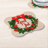 Schwedischer Gott jul-dalbana Untersetzer (angewinkelt)