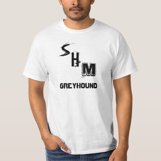Schwedischer Haus-Mafia-Windhund-T - Shirt (Vorderseite)