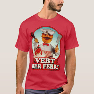 Schwedischer Koch Vert Der Ferk Retro vintage Freu T-Shirt