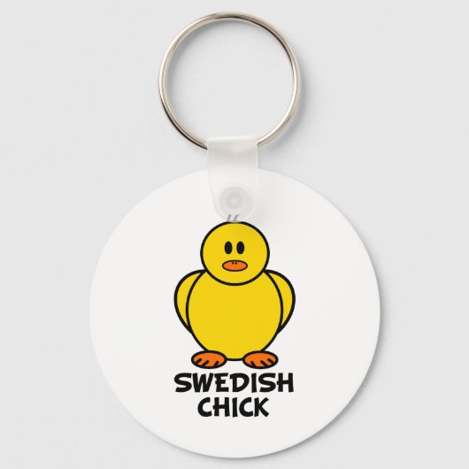 Schwedischer Küken Schlüsselanhänger (Vorderseite)