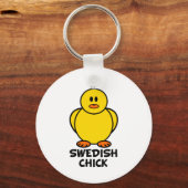 Schwedischer Küken Schlüsselanhänger (Vorderseite)