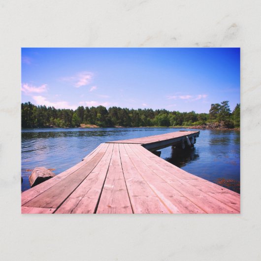 Schwedischer Landskap, Foto Postkarte (Vorderseite)