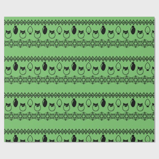 Schwedischer Sweatstil Geschenkpapier (Flach)