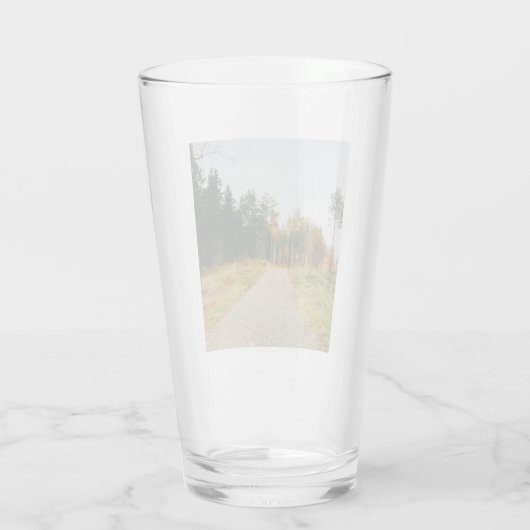 Schwedischer Urwald Glas (Rückseite)