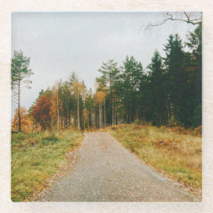 Schwedischer Urwald Glasuntersetzer