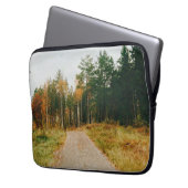 Schwedischer Urwald Laptopschutzhülle (Vorderseite Links)