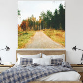 Schwedischer Urwald Leinwanddruck (Insitu (Schlafzimmer))