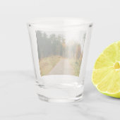 Schwedischer Urwald Schnapsglas (Rückseite)