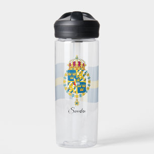 Schwedischer Wappen, Flagge, Schweden Trinkflasche