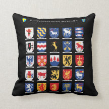Schwedischer Wappen-Kissen