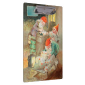 Schwedischer Weihnachtsmann (von Jenny Nyström) Klemmbrett (Rechts)