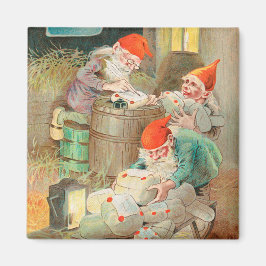 Schwedischer Weihnachtsmann (von Jenny Nyström) Magnet