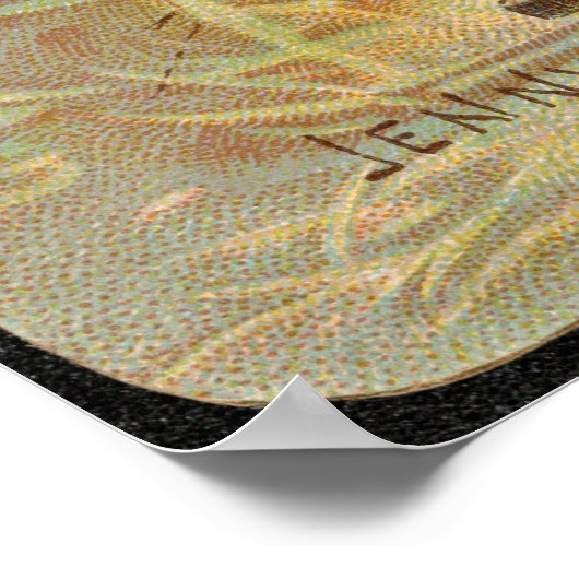 Schwedischer Weihnachtsmann (von Jenny Nyström) Poster (Ecke)