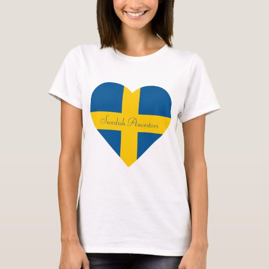 Schwedisches Ankerherz T-Shirt (Vorderseite)