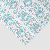 Schwedisches Dala Pferd Seidenpapier (Ausschnitt)