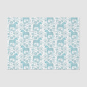 Schwedisches Dala Pferd Seidenpapier (Vorderseite)