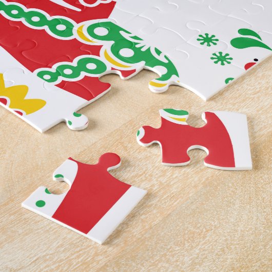 Schwedisches Dala Pferd: Volkskunst Puzzle (Seite)