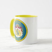 Schwedisches Erbe-Emblem Tasse (Vorderseite Links)