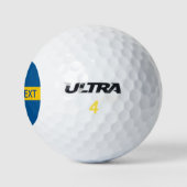 Schwedisches Golf-Set für Schweden Golfball (Logo)