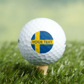 Schwedisches Golf-Set für Schweden Golfball (Insitu T-Shirt)