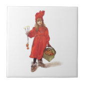 Schwedisches Kind Fliese (Vorderseite)