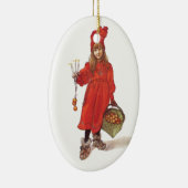 Schwedisches Kind Keramik Ornament (Rechts)