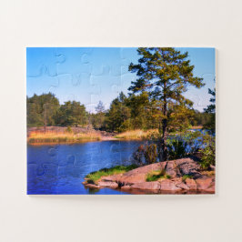 Schwedisches Landskap-Puzzle Puzzle