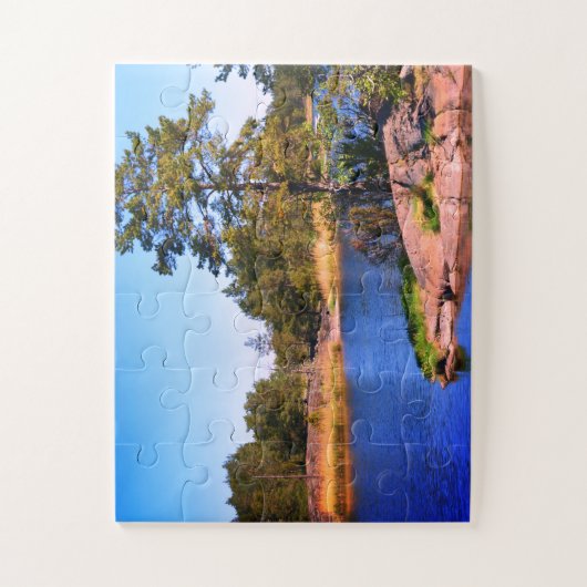 Schwedisches Landskap-Puzzle Puzzle (Vertikal)