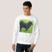 schwedisches lapphund voll sweatshirt (Vorne ganz)