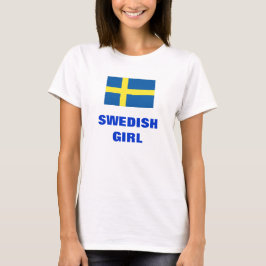 SCHWEDISCHES MÄDCHEN T-Shirt