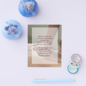 Schwedisches Massage-Foto Flyer (Einzeln)