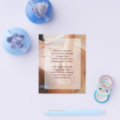 Schwedisches Massage-Foto Flyer (Einzeln)