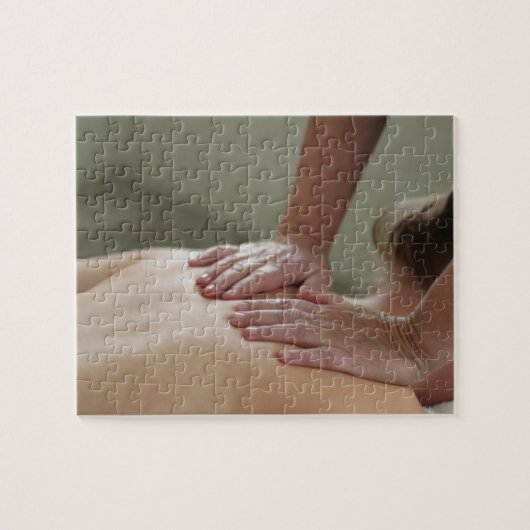 Schwedisches Massage-Foto Puzzle (Horizontal)