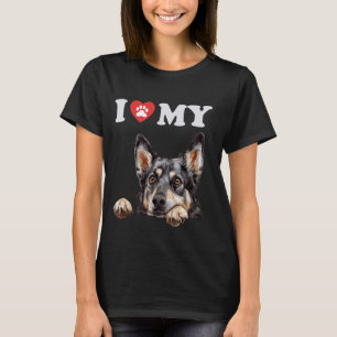 Schwedisches Vallhund I Hecht Mein Hund Funny Dog  T-Shirt