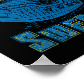 Schwedisches Viking Ship Geschenk Schwedisches Vik Poster (Ecke)