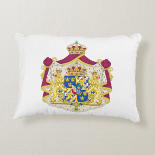 Schwedisches Wappen Zierkissen