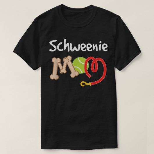 Schweenie Mom T-Shirt (Design vorne)