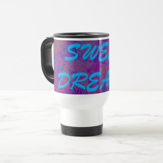 SCHWEET DREAMS REISEBECHER (Vorderseite Links)