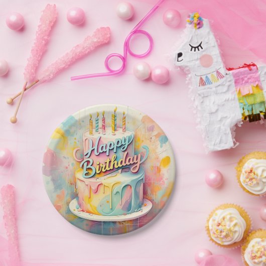 " SCHWEET FEIERN " PAPPTELLER (Party)