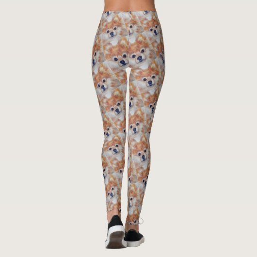 SCHWEET GOLDEN SPITZ LEGGINGS (Rückseite)